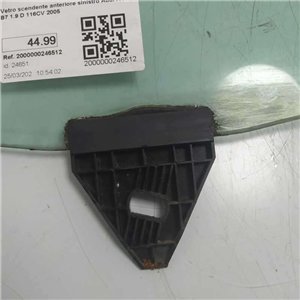 Vetro scendente anteriore sinistro Audi A4 8E B7 1.9 D 116CV 2005