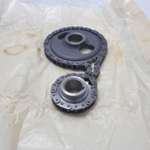 GD-1012064 kit distribuzione catena corone dentate x2 Renault R4 R6 epoca Record-Alpina
