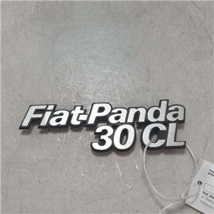 Logo scritta badge Fiat Panda 30 CL fregio in plastica epoca