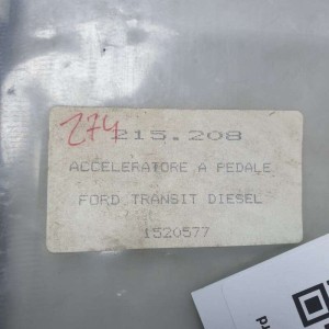1520577 Cavo acceleratore a pedale Ford Transit diesel 1971-73 144cm 