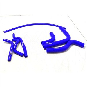 Set kit tubi manicotti silicone radiatore Suzuki SJ410 SJ413 Samurai  Santana racing blu refrigerante acqua