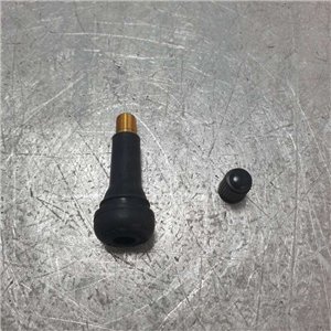 Valvole ruota pneumatico tubeless TR414 media 35 pezzi in gomma
