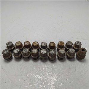 Bulloni ruote 18xpz Land Rover Discovery II LJ LT 4X4 1998-04 L 50MM Chiave 27 diametro bussolotto 29 FILETTATURA 14MM