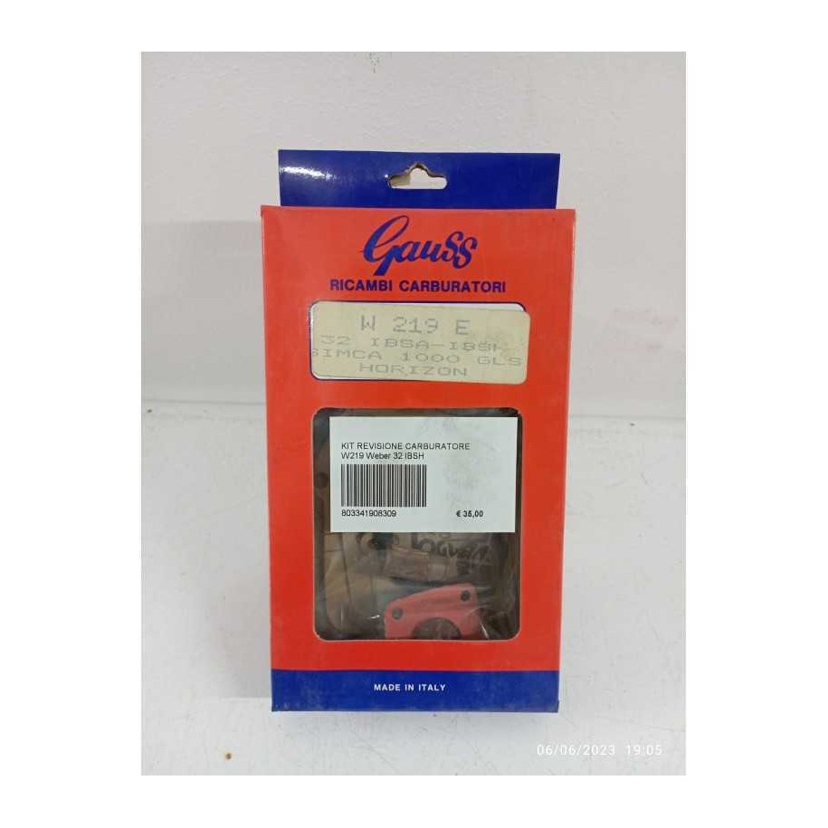 W219E KIT REVISIONE CARBURATORE MEAT & DORIA Simca 1000 Talbot Horizon 32 IBSA IBSH 1972-78