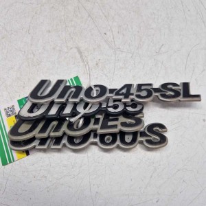 4XPZ Logo stemma scritta fregio Fiat Uno 60 S ES 55 45 SL 146 1989-93