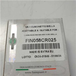 FIN058CR025 bronzine cuscinetti biella Lombardini 500 520 530 macchine agricole
