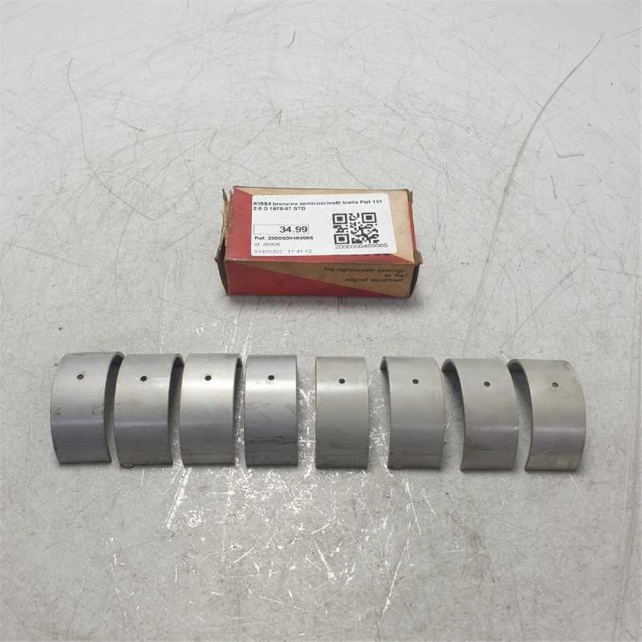 809B4 bronzine semicuscinetti biella Fiat 131 2.0 D 1978-87 STD