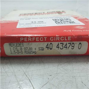 40434790 fasce elastiche anelli segmenti pistoni Mercedes W201 190 2.5 D TD 1985-93 diam 87 mm STD