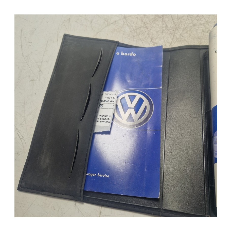 Manuali uso e manutenzione VW Tiguan 5N 1.4 TSI 2009 1015W6R3150 originali in italiano segni di umidità