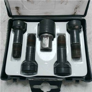Serie kit bulloni ruote x4 pz chiave antifurto Mercedes GLE W166 C292 4Matic 2015-18 A0019901707