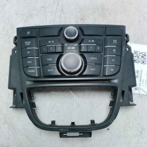Pannello comandi autoradio stereo Opel Astra J MK4 5P 1.7 CDTI 81 KW 2009-15 13346050