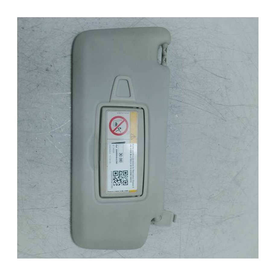 Aletta pantina parasole dx Mercedes Classe C 180 W205 BlueTEC/d 2015 A2058100210
