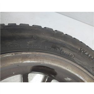 Cerchio in lega ant 4.5Jx15H2ET23.5 Smart Fortwo-Coupè 451 1.0 benz 2010 A4514010102 lievi graffi gomma da rivedere