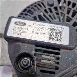 Alternatore 120A Ford Ka + FK UK 1.2 2018 CN1510300CC 2713863B 1113024729 1 pin