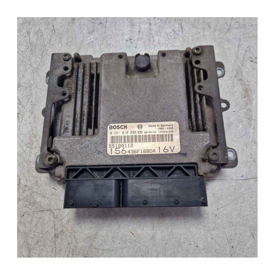 Centralina ECU controllo motore Alfa Romeo 156 1.9 JTD 2003-05 Bosch 55188112