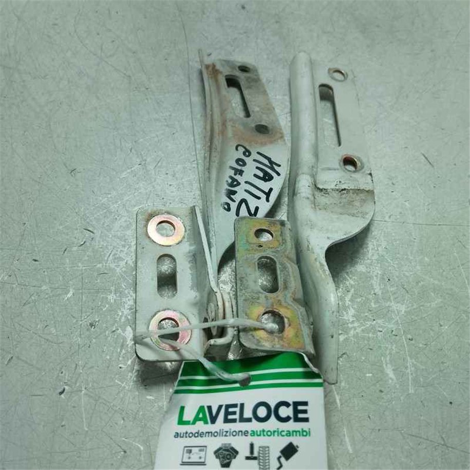 Coppia cerniere cofano motore anteriore Daewoo Matiz MK1 1998-07 