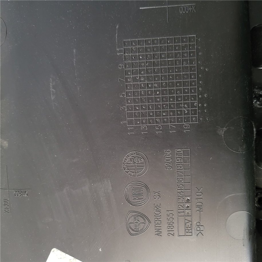 Pannello portiera anteriore sinistro fiat Panda III