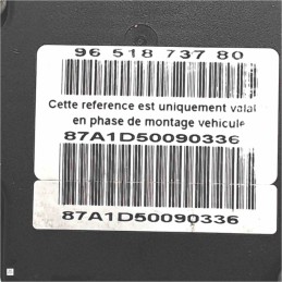 0265231476 9651873780 0265800390 Centralina pompa ABS Bosch Peugeot 307 1.6hdi 87A1D5000336