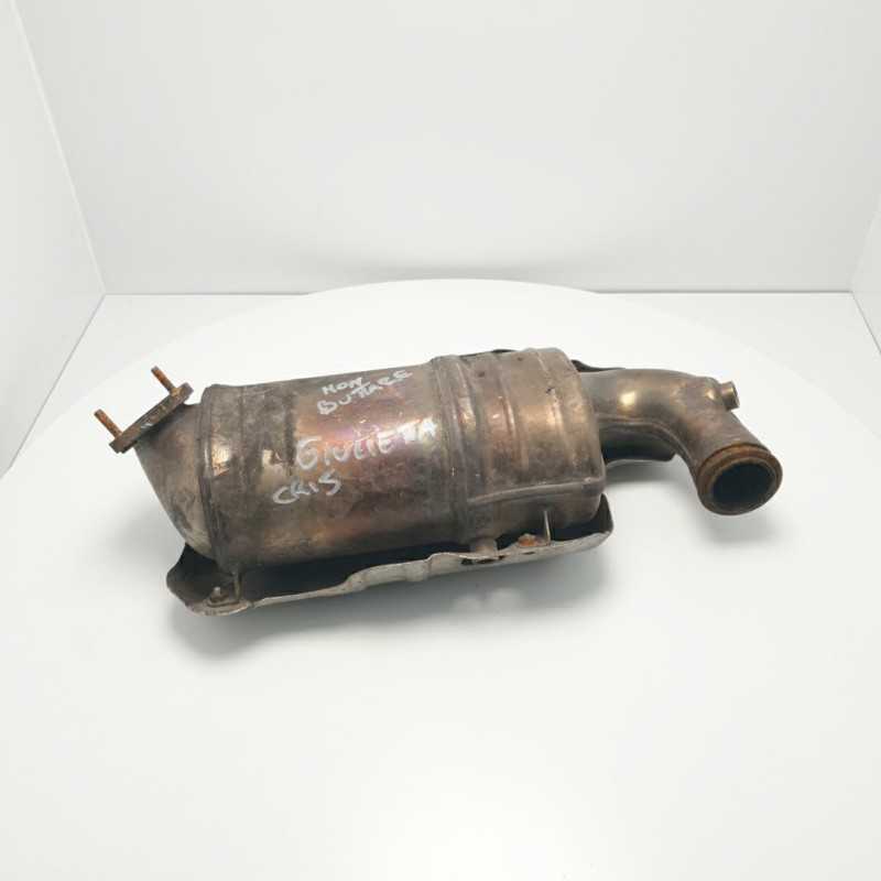 Catalizzatore convertitore catalitico DPF FAP Alfa Romeo Giulietta 940 2.0 JTDm2 170 cv diam tubo entrata 30MM uscita 33MM