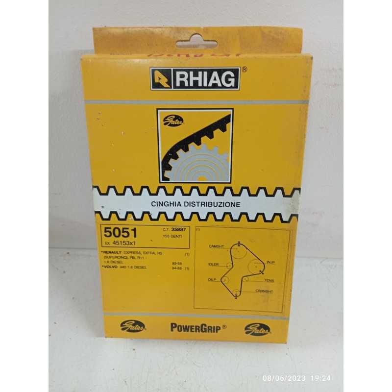 CINGHIA DISTRIBUZIONE RHIAG 5051 RENAULT EXPRESS R5 R9 R11 1.6 D VOLVO 340 1.6 D