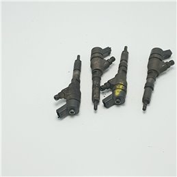 Kit 4 iniettori 9635196580 Peugeot 206 2.0 Hdi 2002 Bosch